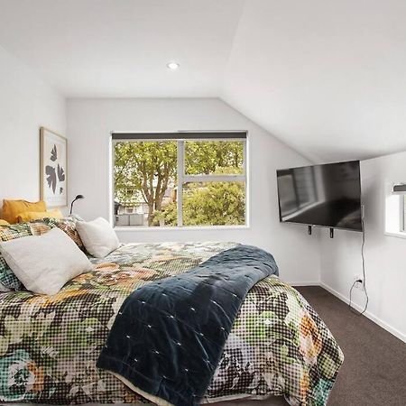 Ferienwohnung Convenient Urban Townhouse 2 Carparks Available Christchurch Exterior foto